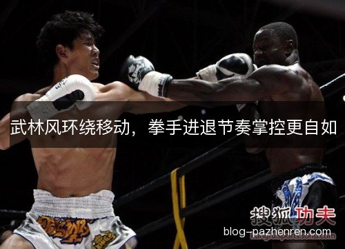 武林风环绕移动，拳手进退节奏掌控更自如